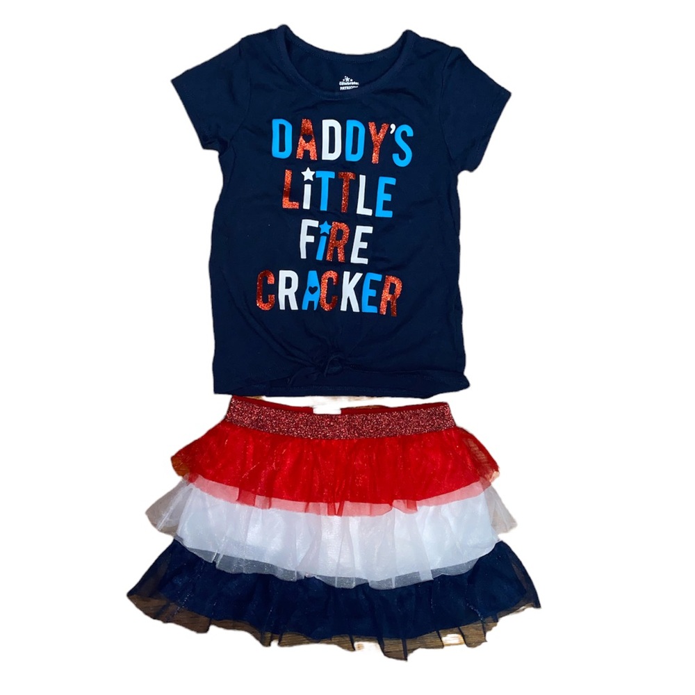 Patriotic Toddler 2 piece outfit 3T